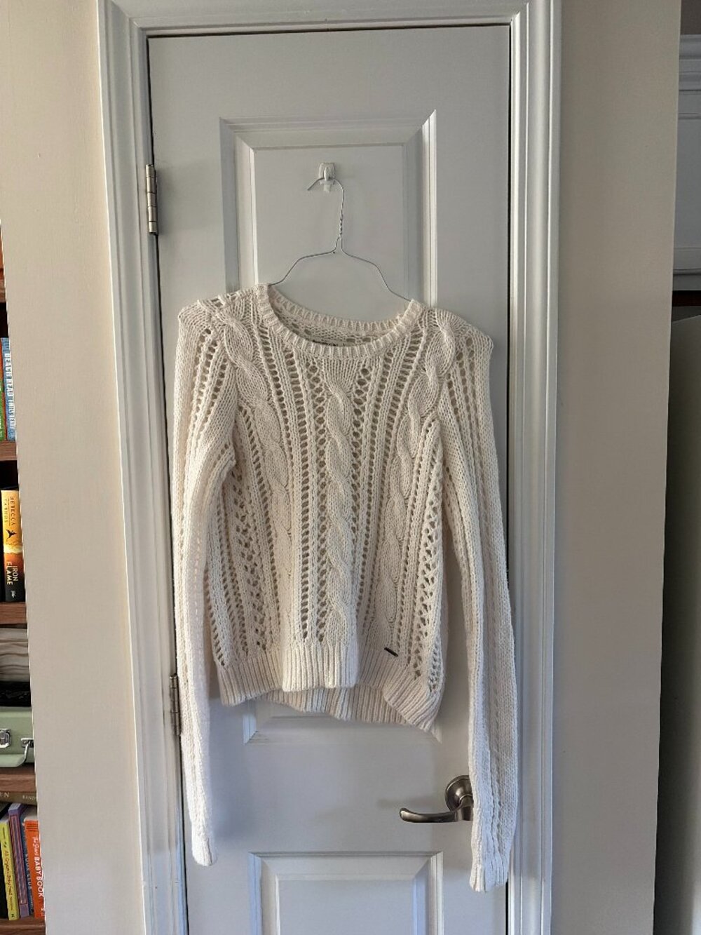 Abercrombie White Sweater